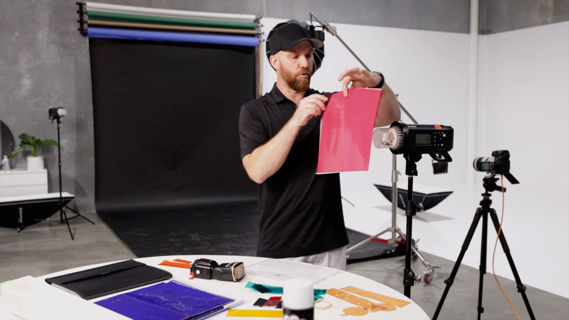 How I use colour gels