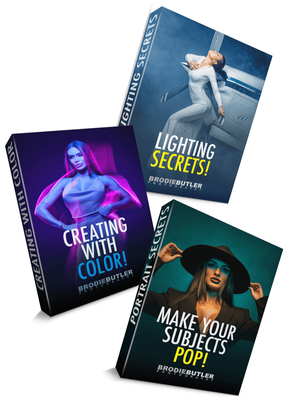 The Essential Portrait Bundle: two courses and the Lighting Secrets eBook